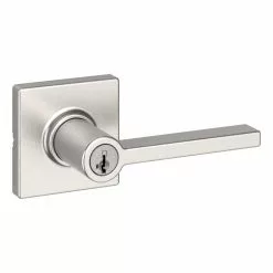 Weiser Casey Entry Lever Featuring SmartKey In Satin Nickel 7 Weiser Casey Entry Lever Featuring SmartKey In Satin Nickel -Weiser Shop 1051568 42279466 001