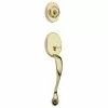 Weiser Augusta SmartKey Keyed Entry Handleset (Polished Brass) 2 Weiser Augusta SmartKey Keyed Entry Handleset (Polished Brass) -Weiser Shop 315596 02019713 001