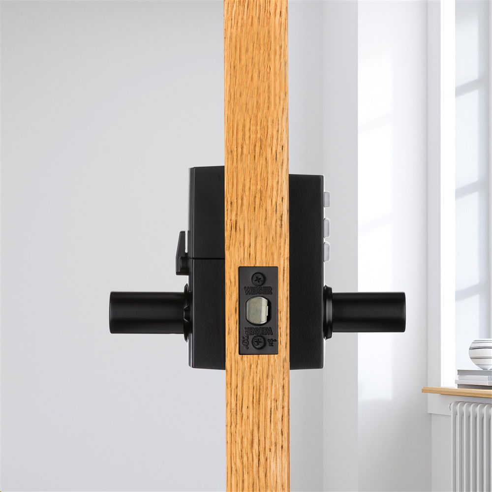 Weiser SmartCode Electronic Lock - Matte Black 4 Weiser SmartCode Electronic Lock - Matte Black - Image 2