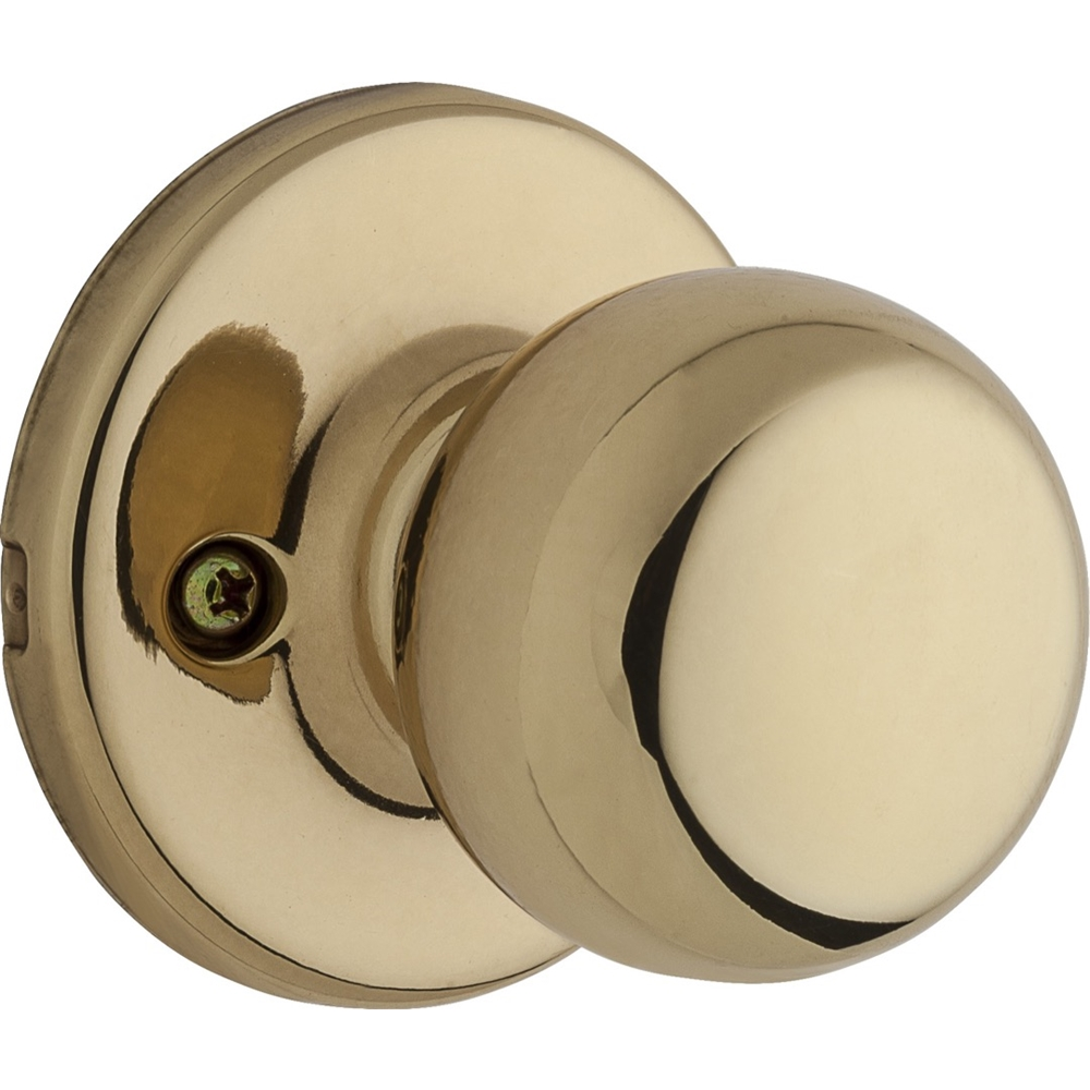 Weiser Fairfax Half Dummy Knobs - Brass 3 Weiser Fairfax Half Dummy Knobs - Brass
