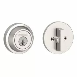 Weiser Single Cylinder Deadbolt Featuring Featuring SmartKey In Satin Nickel 11 Weiser Single Cylinder Deadbolt Featuring Featuring SmartKey In Satin Nickel -Weiser Shop 3730087 42279453 001