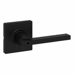 Weiser Casey Bed/Bath Lever In Matte Black -Weiser Shop 3730097 42279468 001