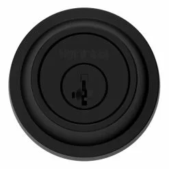 Weiser Single Cylinder Deadbolt Featuring Featuring SmartKey In Matte Black -Weiser Shop 3730098 42279444