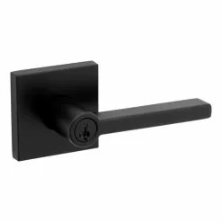 Weiser Halifax Entry Lever Featuring SmartKey In Matte Black 18 Weiser Halifax Entry Lever Featuring SmartKey In Matte Black -Weiser Shop 3790287 43463089