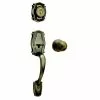 Weiser Heritage/Huntington SmartKey Keyed Entry Handleset (Antique Brass) -Weiser Shop 46715 02151877 001