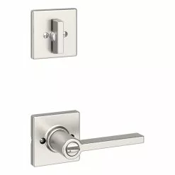 Weiser Casey Keyed Entry Lever And Single Cylinder Deadbolt Combo Pack Featuring SmartKey Security In Satin Nickel -Weiser Shop 4767691 44488928