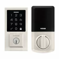 Weiser Electronics 270 SmartCode® SmartKey Electronic Deadbolt Lighted Keypad