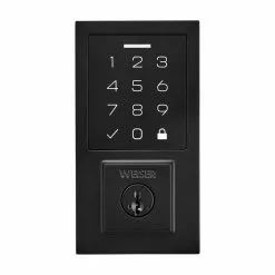 Weiser Electronics 270 SmartCode® Single-cylinder SmartKey Electronic Deadbolt -Weiser Shop 5251756 50333838