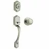 Weiser Brentwood/Fairfax SmartKey Keyed Entry Handleset (Satin Nickel)