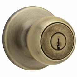 Weiser Entrance Knob - Fairfax - Antique Brass