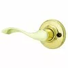 Weiser Belmont Left Hand Dummy Door Handle (Polished Brass) 1 Weiser Belmont Left Hand Dummy Door Handle (Polished Brass) -Weiser Shop 694790 05043556 001