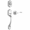 Weiser Brentwood/Belmont SmartKey Keyed Entry Handleset (Satin Chrome) 1 Weiser Brentwood/Belmont SmartKey Keyed Entry Handleset (Satin Chrome) -Weiser Shop 694806 04848118 001