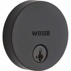 Weiser Uptown SmartKey Deadbolt (Matte Black)