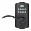 Weiser SmartCode Electronic Trapani Lever Featuring SmartKey Security In Matte Black 2 Weiser SmartCode Electronic Trapani Lever Featuring SmartKey Security In Matte Black -Weiser Shop 887488 AlternateImage1