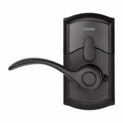Weiser SmartCode Electronic Trapani Lever Featuring SmartKey Security In Matte Black 10 Weiser SmartCode Electronic Trapani Lever Featuring SmartKey Security In Matte Black -Weiser Shop 887488 AlternateImage3