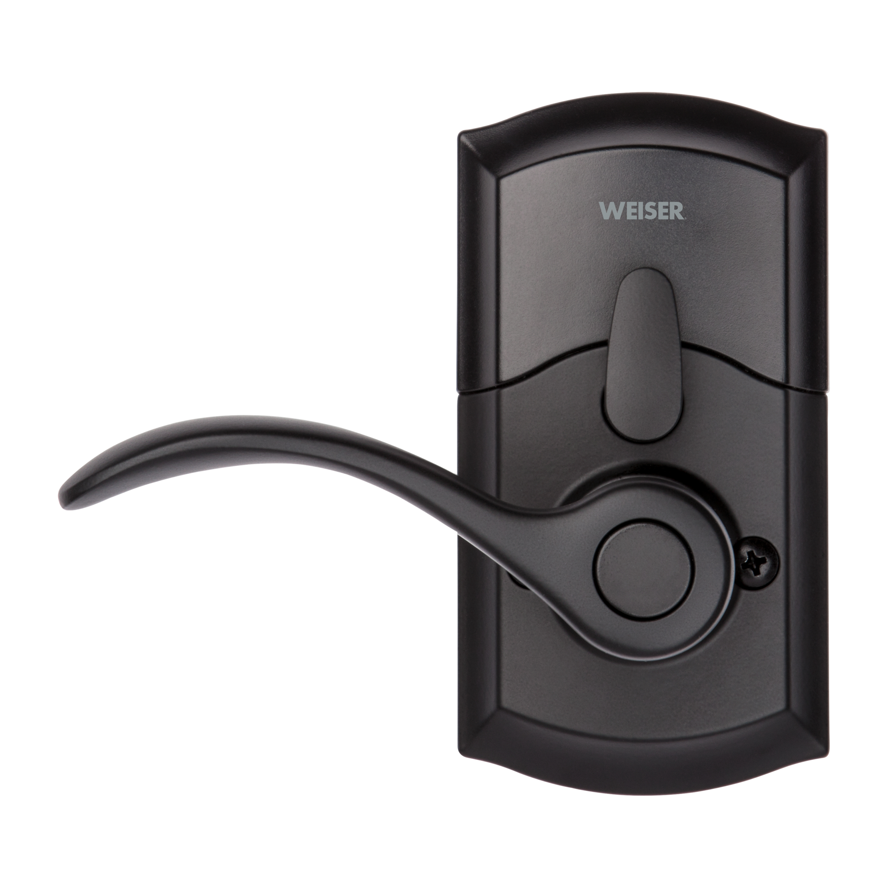 Weiser SmartCode Electronic Trapani Lever Featuring SmartKey Security In Matte Black 5 Weiser SmartCode Electronic Trapani Lever Featuring SmartKey Security In Matte Black - Image 3